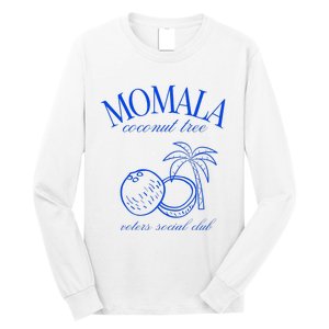 Momala Coconut Tree Voters Social Club Long Sleeve Shirt