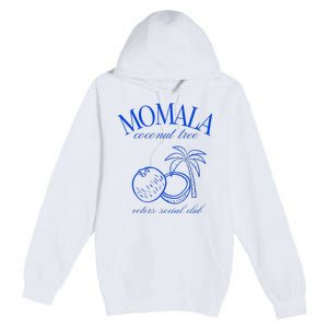 Momala Coconut Tree Voters Social Club Premium Pullover Hoodie