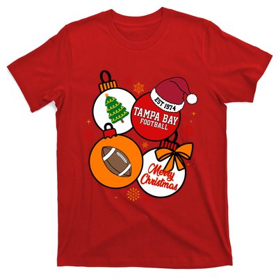 Merry Christmas Tampa Bay Football Est 1974 T-Shirt