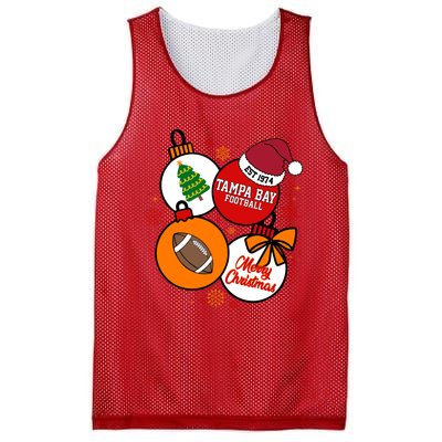 Merry Christmas Tampa Bay Football Est 1974 Mesh Reversible Basketball Jersey Tank