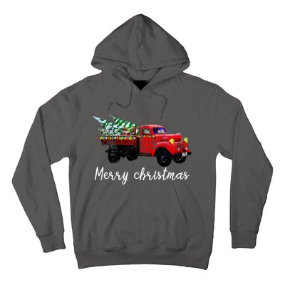 Merry Christmas Truck Hoodie