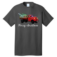 Merry Christmas Truck Tall T-Shirt