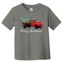 Merry Christmas Truck Toddler T-Shirt