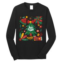 Merry Christmas Tree Merry And Bright Long Sleeve Shirt