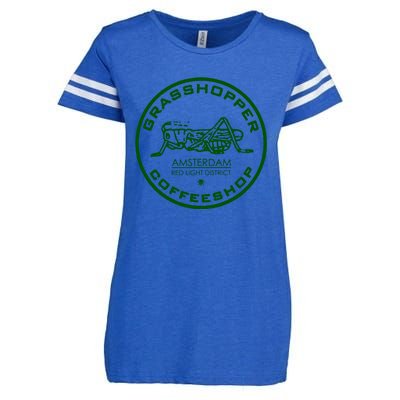 Marijuana Cafe T Shirt Amsterdam T Shirt Pot Logo T Shirt Weed T Shirt Enza Ladies Jersey Football T-Shirt