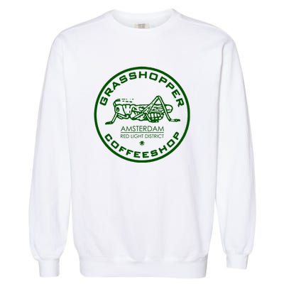 Marijuana Cafe T Shirt Amsterdam T Shirt Pot Logo T Shirt Weed T Shirt Garment-Dyed Sweatshirt