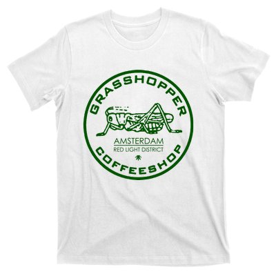 Marijuana Cafe T Shirt Amsterdam T Shirt Pot Logo T Shirt Weed T Shirt T-Shirt