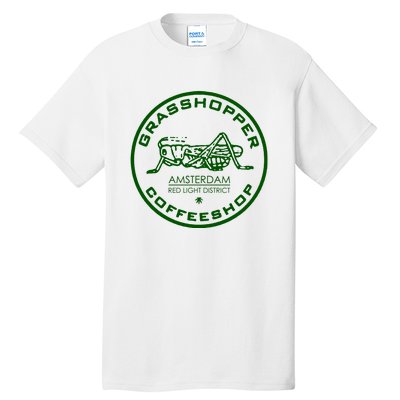 Marijuana Cafe T Shirt Amsterdam T Shirt Pot Logo T Shirt Weed T Shirt Tall T-Shirt