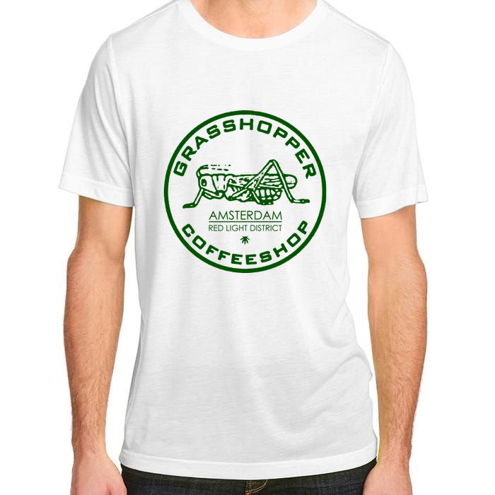 Marijuana Cafe T Shirt Amsterdam T Shirt Pot Logo T Shirt Weed T Shirt Adult ChromaSoft Performance T-Shirt