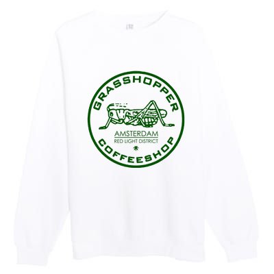 Marijuana Cafe T Shirt Amsterdam T Shirt Pot Logo T Shirt Weed T Shirt Premium Crewneck Sweatshirt