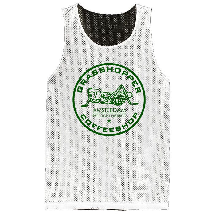 Marijuana Cafe T Shirt Amsterdam T Shirt Pot Logo T Shirt Weed T Shirt Mesh Reversible Basketball Jersey Tank