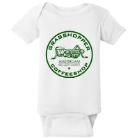 Marijuana Cafe T Shirt Amsterdam T Shirt Pot Logo T Shirt Weed T Shirt Baby Bodysuit