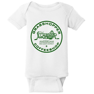 Marijuana Cafe T Shirt Amsterdam T Shirt Pot Logo T Shirt Weed T Shirt Baby Bodysuit