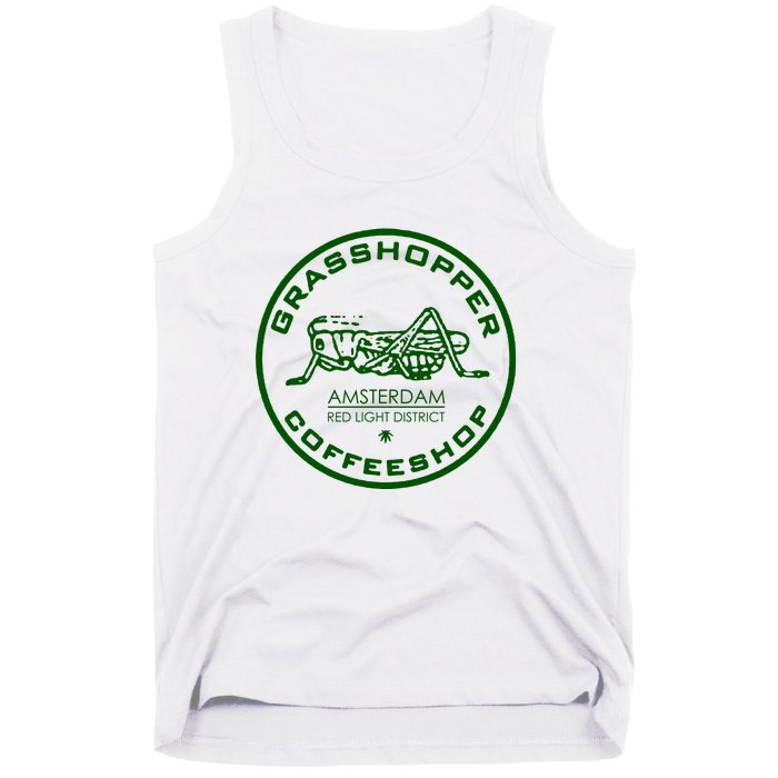 Marijuana Cafe T Shirt Amsterdam T Shirt Pot Logo T Shirt Weed T Shirt Tank Top