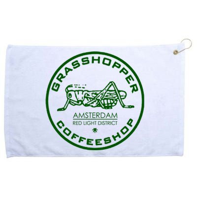 Marijuana Cafe T Shirt Amsterdam T Shirt Pot Logo T Shirt Weed T Shirt Grommeted Golf Towel