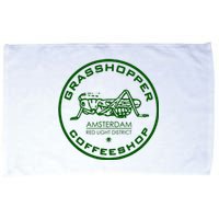 Marijuana Cafe T Shirt Amsterdam T Shirt Pot Logo T Shirt Weed T Shirt Microfiber Hand Towel