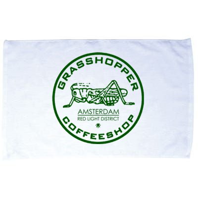 Marijuana Cafe T Shirt Amsterdam T Shirt Pot Logo T Shirt Weed T Shirt Microfiber Hand Towel