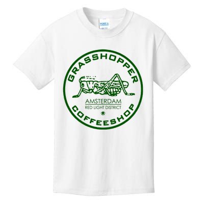 Marijuana Cafe T Shirt Amsterdam T Shirt Pot Logo T Shirt Weed T Shirt Kids T-Shirt