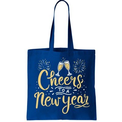 M156 Cheer To A New Year Funny Happy New Year Wine Party Gift Bag