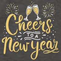 M156 Cheer To A New Year Funny Happy New Year Wine Party Gift Vector Backpack