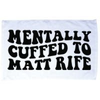 Mentally Cuffed To Matt Rife Two Sided Microfiber Hand Towel