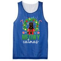 Meowy Catmas Tortie Cat Christmas Tortie Cat Xmas Party Gift Mesh Reversible Basketball Jersey Tank