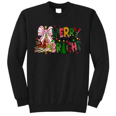 Merry Christmas Tree Xmas Lights Family Holiday Sweatshirt