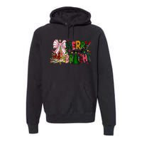 Merry Christmas Tree Xmas Lights Family Holiday Premium Hoodie