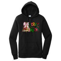 Merry Christmas Tree Xmas Lights Family Holiday Women's Pullover Hoodie