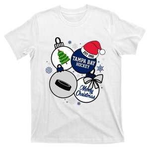 Merry Christmas Tampa Bay Hockey Est 1992 T-Shirt