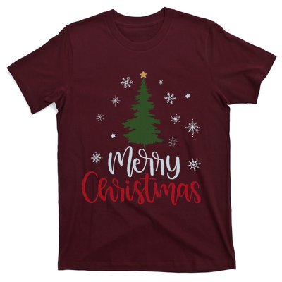 Merry Christmas Tree Christmas T-Shirt