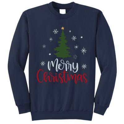 Merry Christmas Tree Christmas Sweatshirt