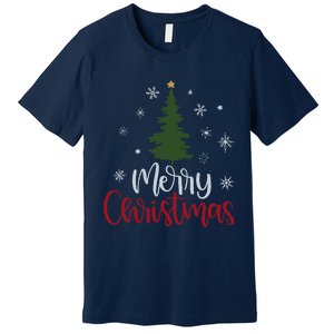 Merry Christmas Tree Christmas Premium T-Shirt