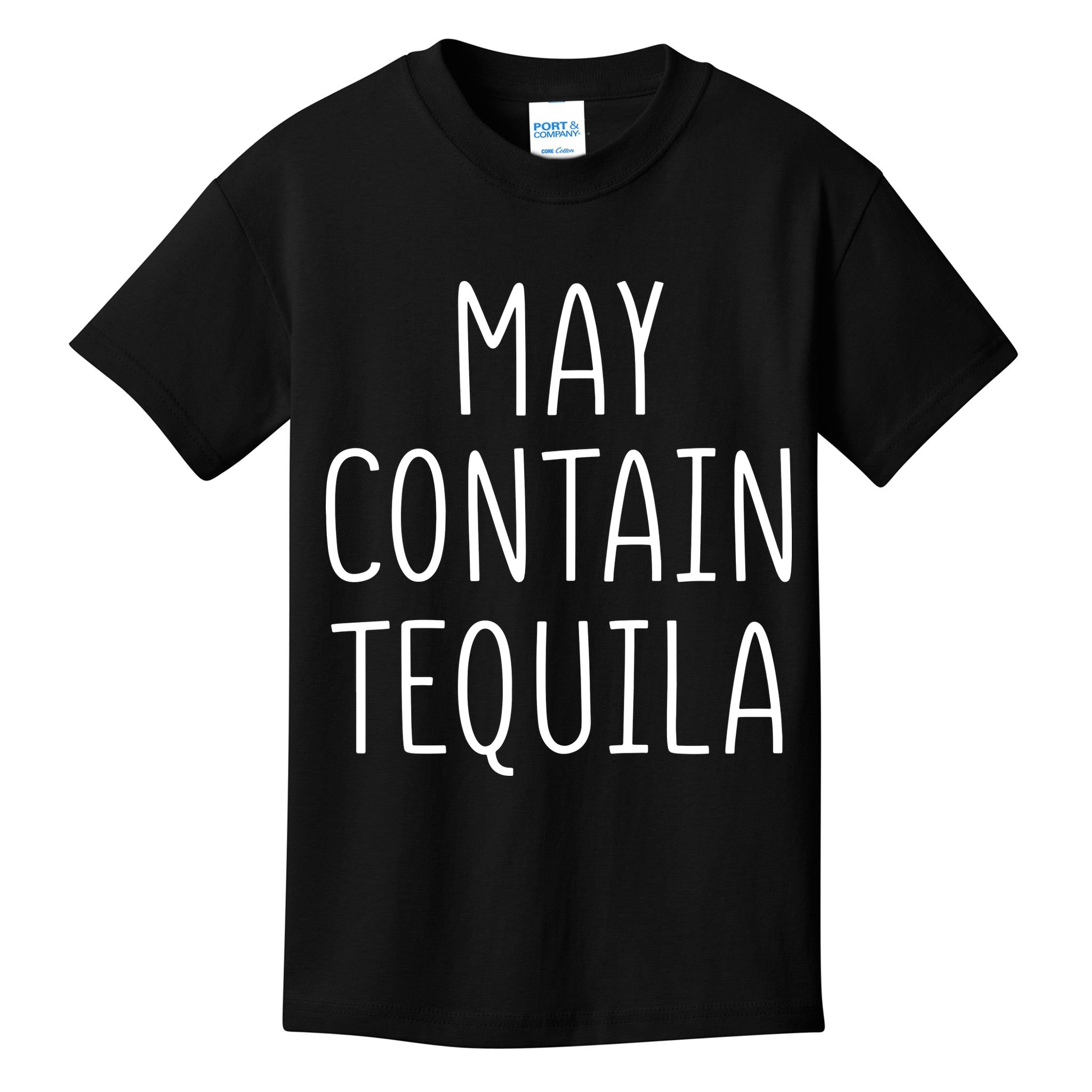 May Contain Tequila Shirt Cinco De Mayo Margarita Mamacita Kids T-Shirt