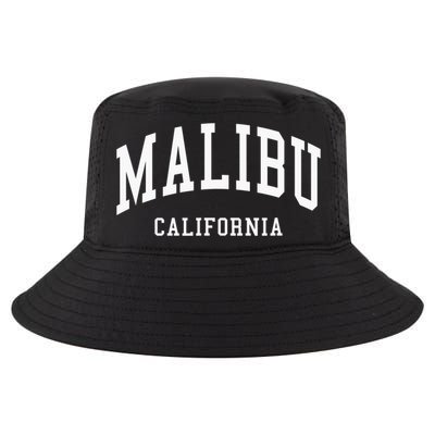 Malibu California Throwback Design Classic Cool Comfort Performance Bucket Hat
