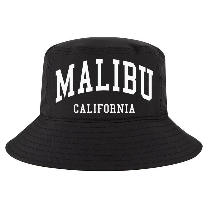 Malibu California Throwback Design Classic Cool Comfort Performance Bucket Hat