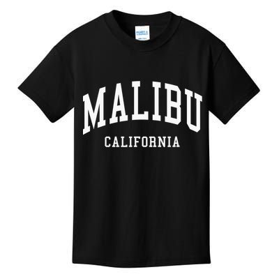 Malibu California Throwback Design Classic Kids T-Shirt