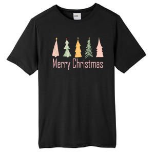 Merry Christmas Trees Cute Holiday Tall Fusion ChromaSoft Performance T-Shirt