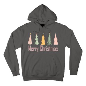 Merry Christmas Trees Cute Holiday Hoodie