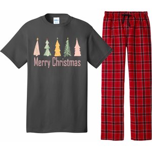 Merry Christmas Trees Cute Holiday Pajama Set