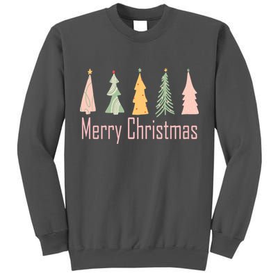 Merry Christmas Trees Cute Holiday Tall Sweatshirt