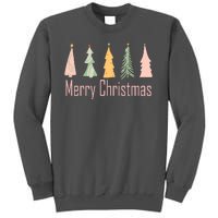 Merry Christmas Trees Cute Holiday Tall Sweatshirt