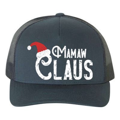 Mamaw Claus Traditional Santa Matching Family Christmas Cool Gift Yupoong Adult 5-Panel Trucker Hat