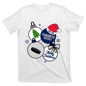 Merry Christmas Toronto Hockey Est 1917 T-Shirt