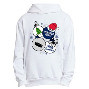 Merry Christmas Toronto Hockey Est 1917 Urban Pullover Hoodie