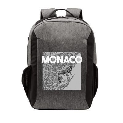 Monaco Circuit Track Layout Vector Backpack