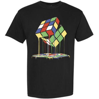 Magic Cube Toy Melting Garment-Dyed Heavyweight T-Shirt