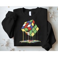 Magic Cube Toy Melting Sweatshirt