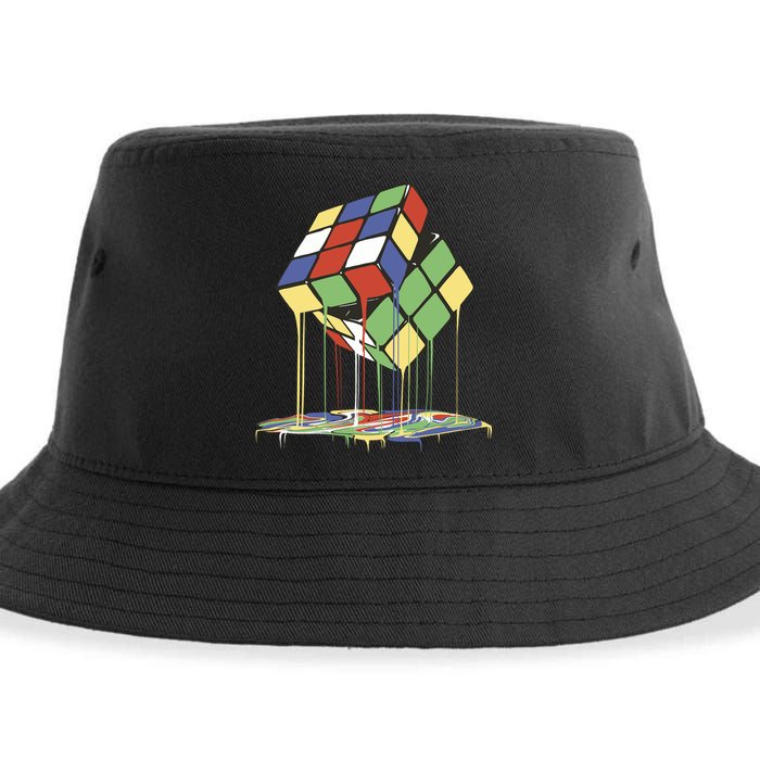 Magic Cube Toy Melting Sustainable Bucket Hat