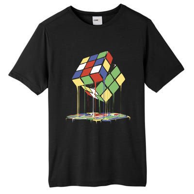 Magic Cube Toy Melting Tall Fusion ChromaSoft Performance T-Shirt